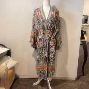 Zara Boho Long Kimono/Robe